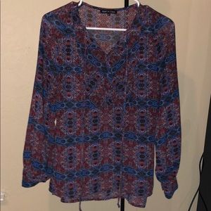 Long sleeve blouse